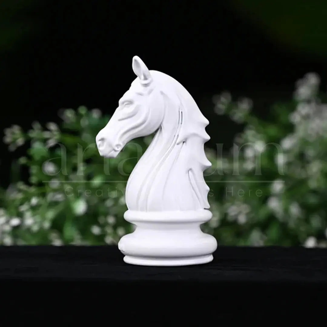 Knight Horse Chess Piece Car Dashboard theartarium