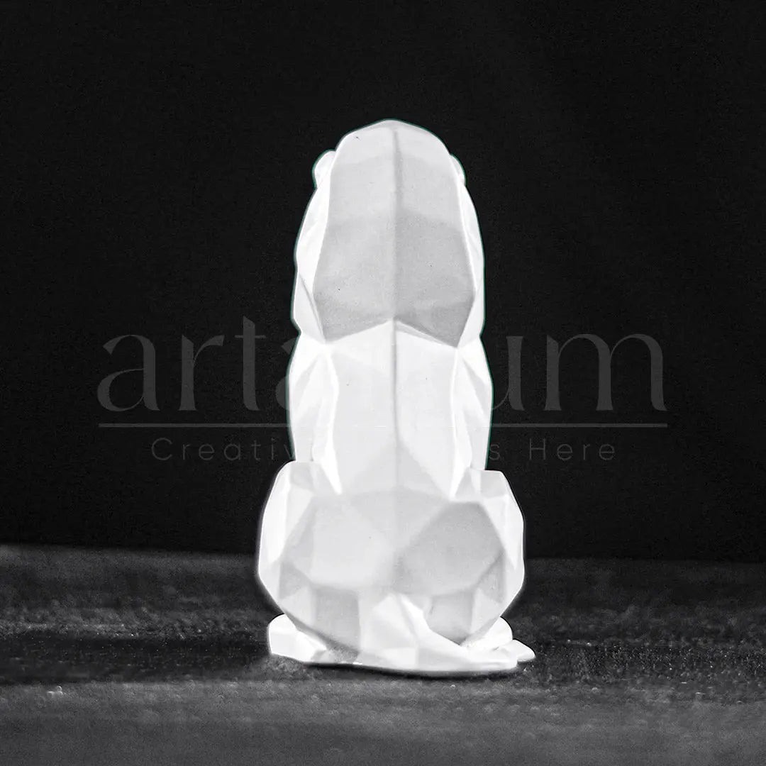 Geometric Lion Car Dashboard theartarium