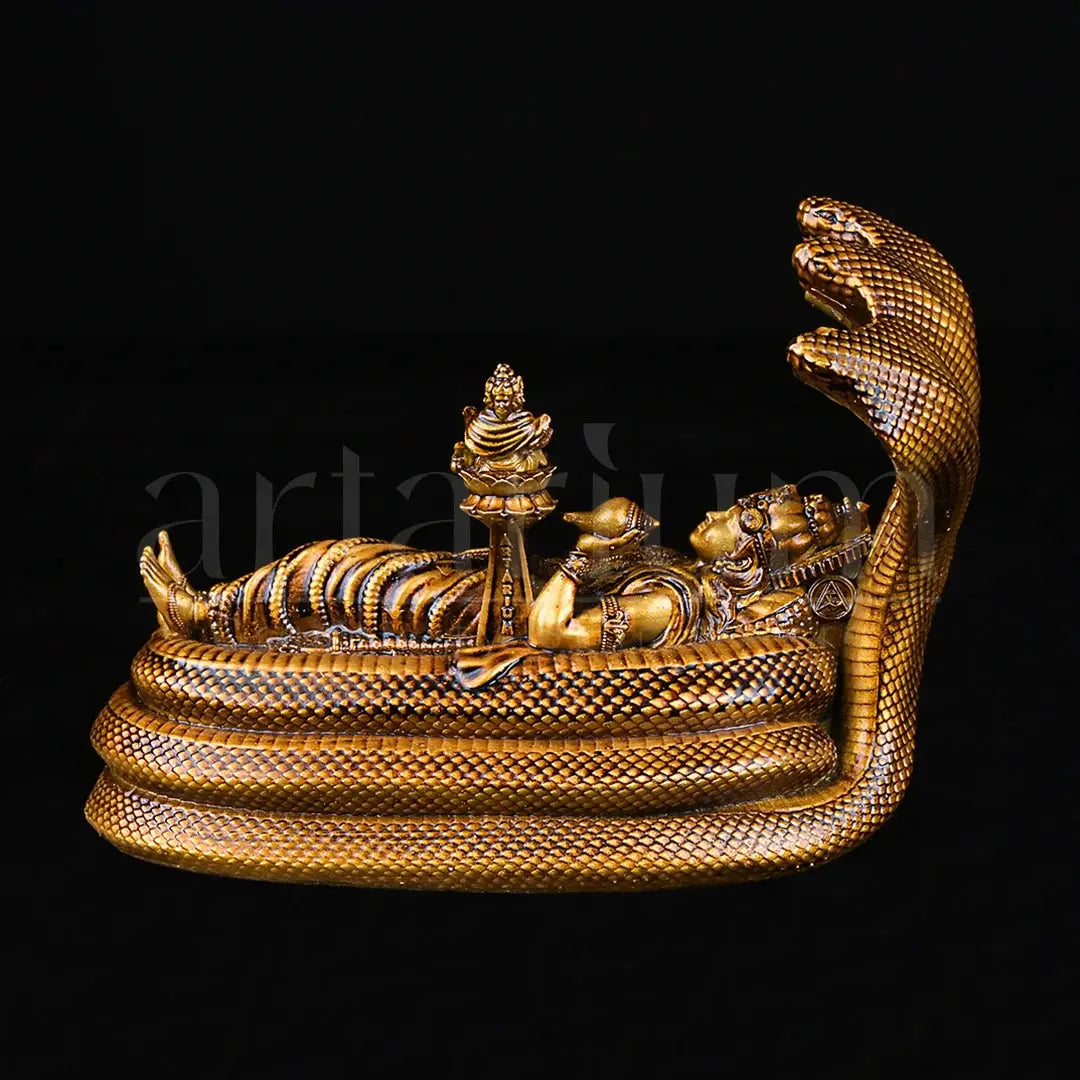 Padmanabhaswamy Idol Car Dashboard theartarium