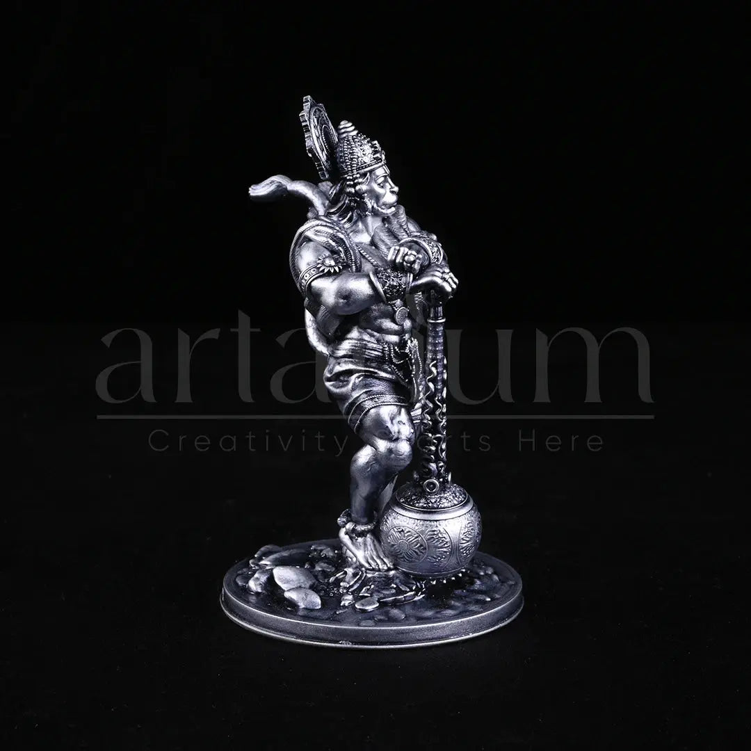Bahubali Hanuman Idol for Car Dashboard theartarium