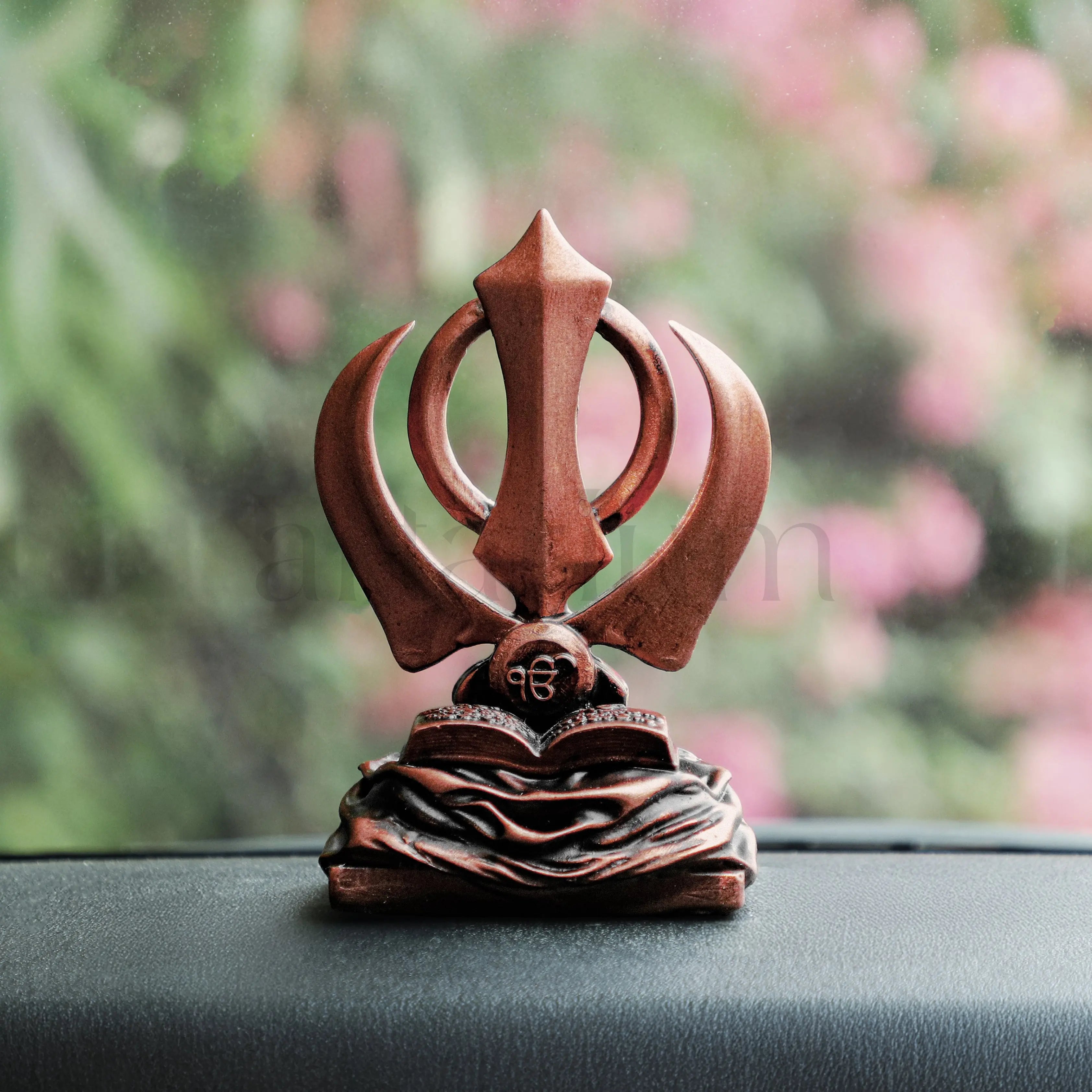 Khanda Sahib for Car Dashboard theartarium