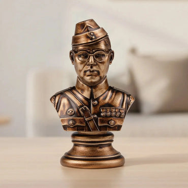 Subhas Chandra Bose Car Dashboard Idol