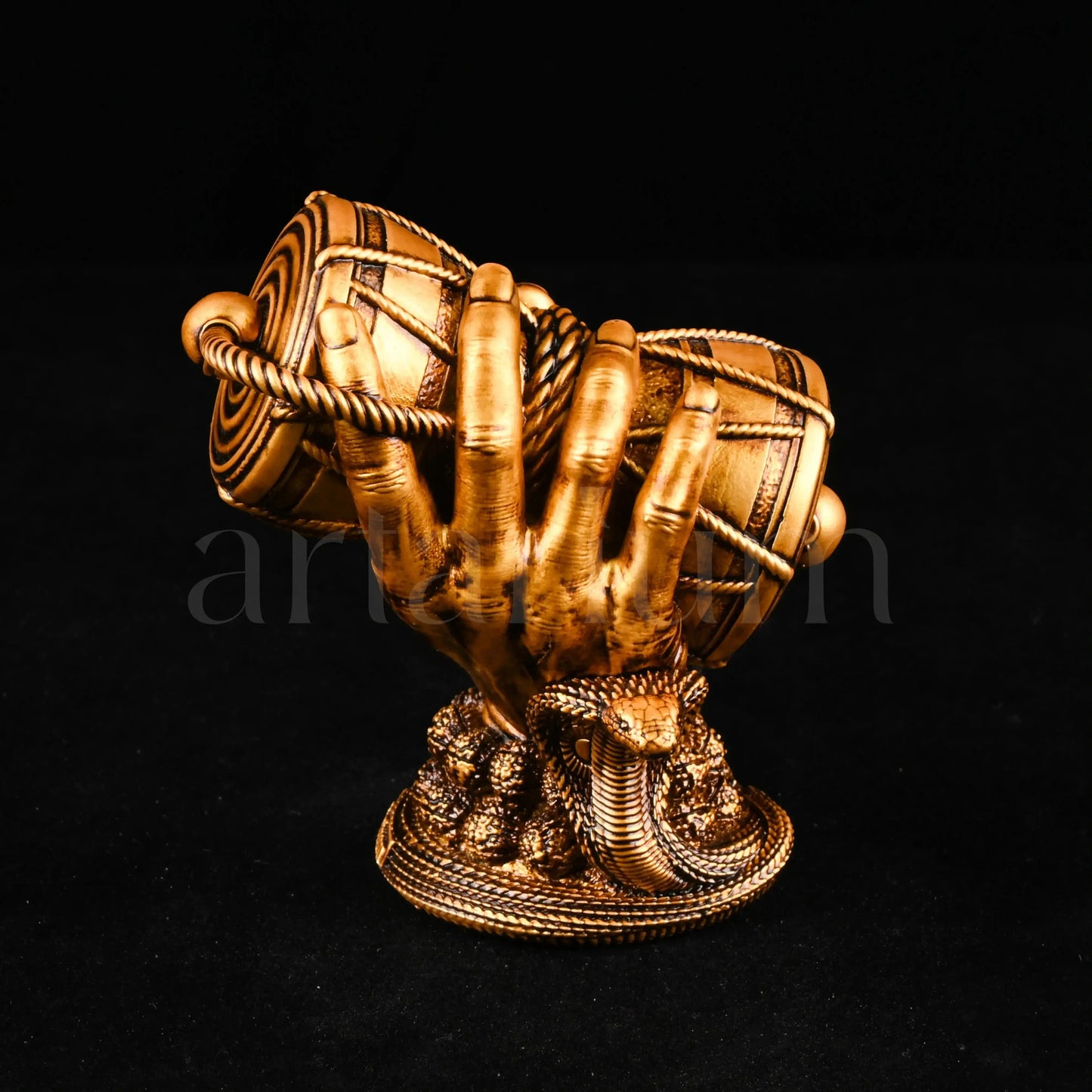 Shiv Damru Car Dashboard theartarium