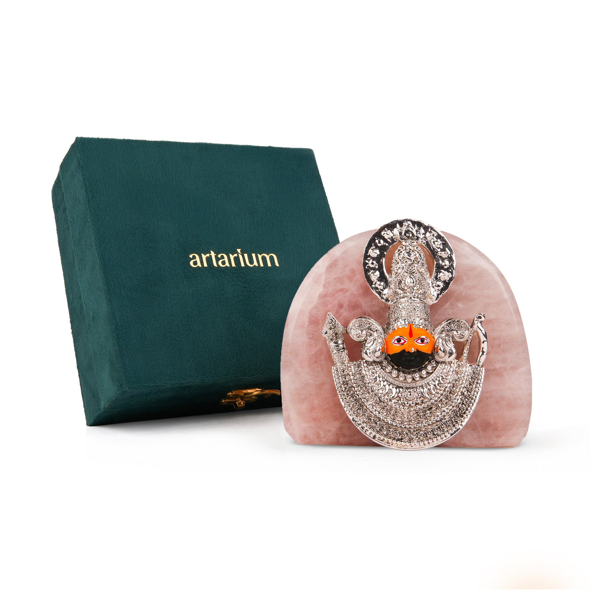 Khatu Shyam Silver-Plated Idol Artarium