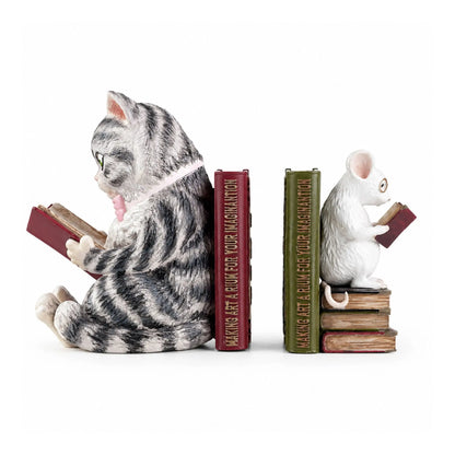 Reading Buddies : Cat & Mouse Bookend 