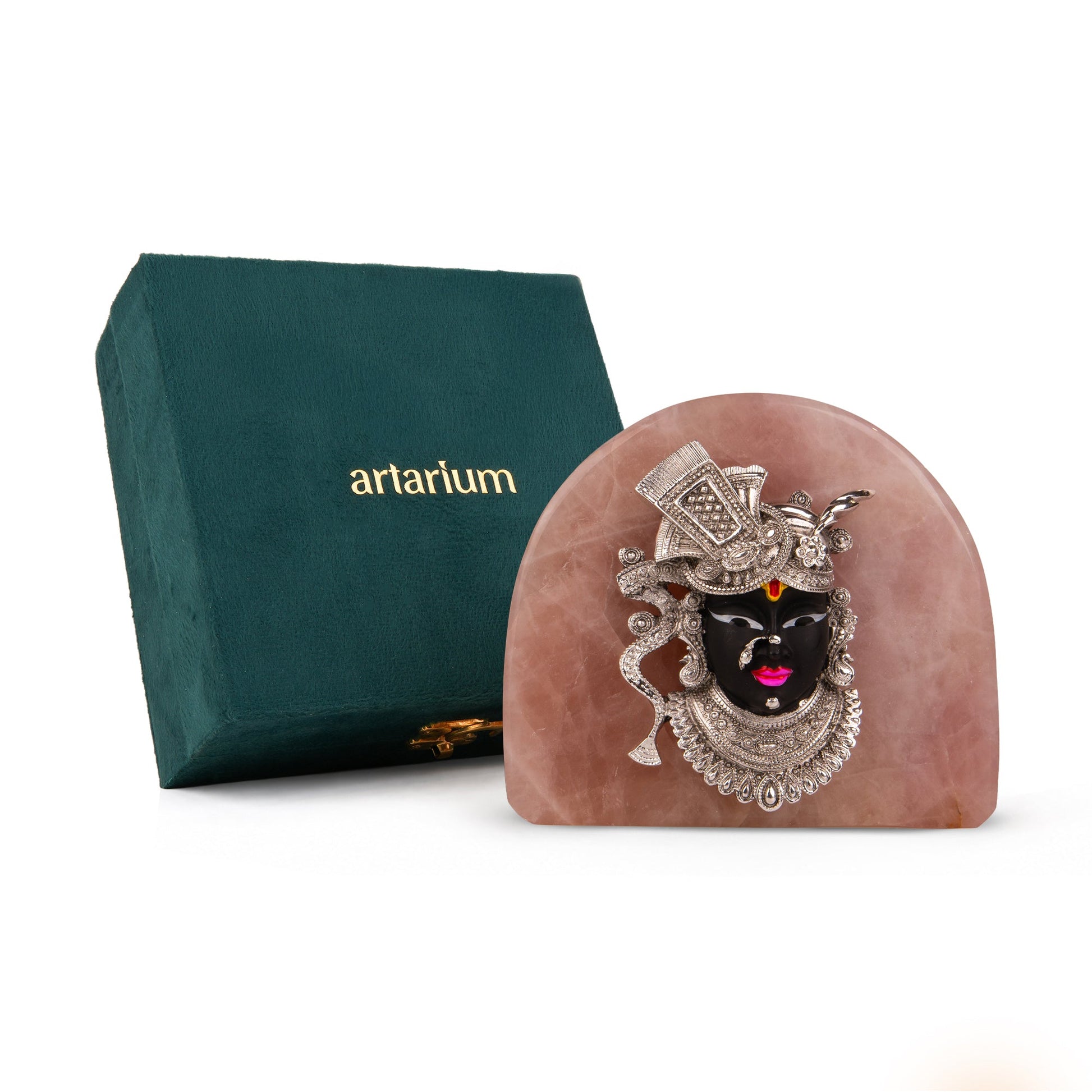 Shrinathji Silver-Plated Idol Artarium