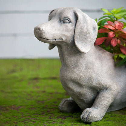 Game of Fetch - Dachshund Garden Planter