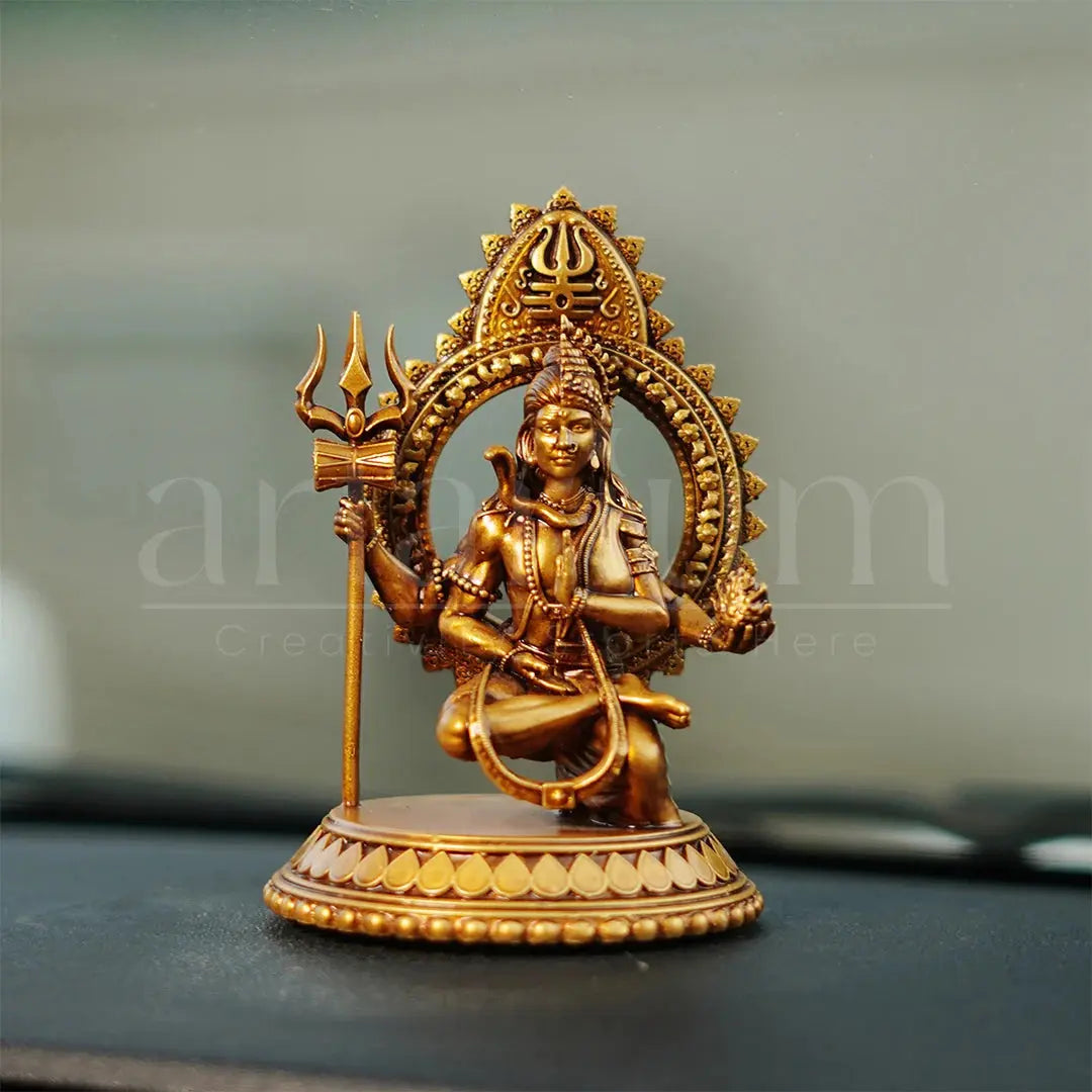 Ardhanarishvara Car Dashboard theartarium