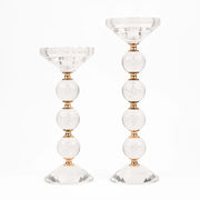 Crystal Orbs - Candle Holder (Set of 2)