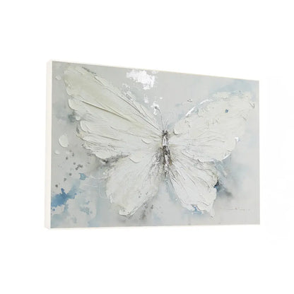 Wings in White - Wall Painting