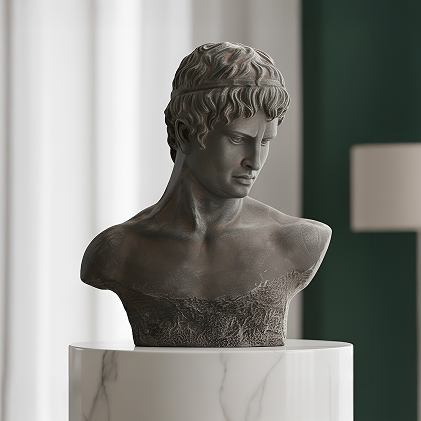Sculpted Nobility - Atticus-bust Figurine