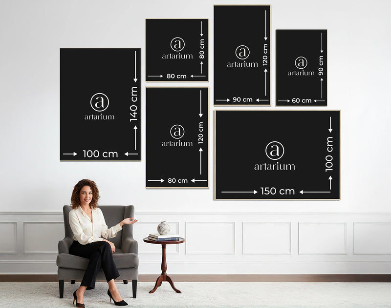 Wall art Painting Size & Scale 