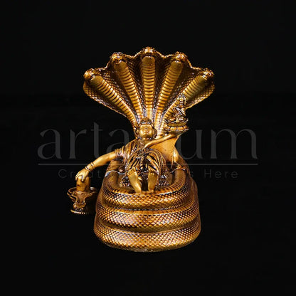 Padmanabhaswamy Idol Car Dashboard theartarium