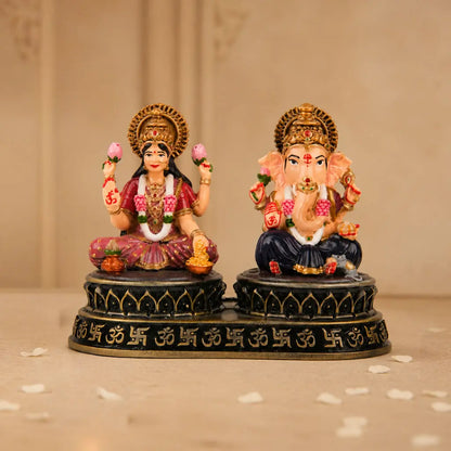 Dhan-Siddhi Laxmi Ganesha Idol 