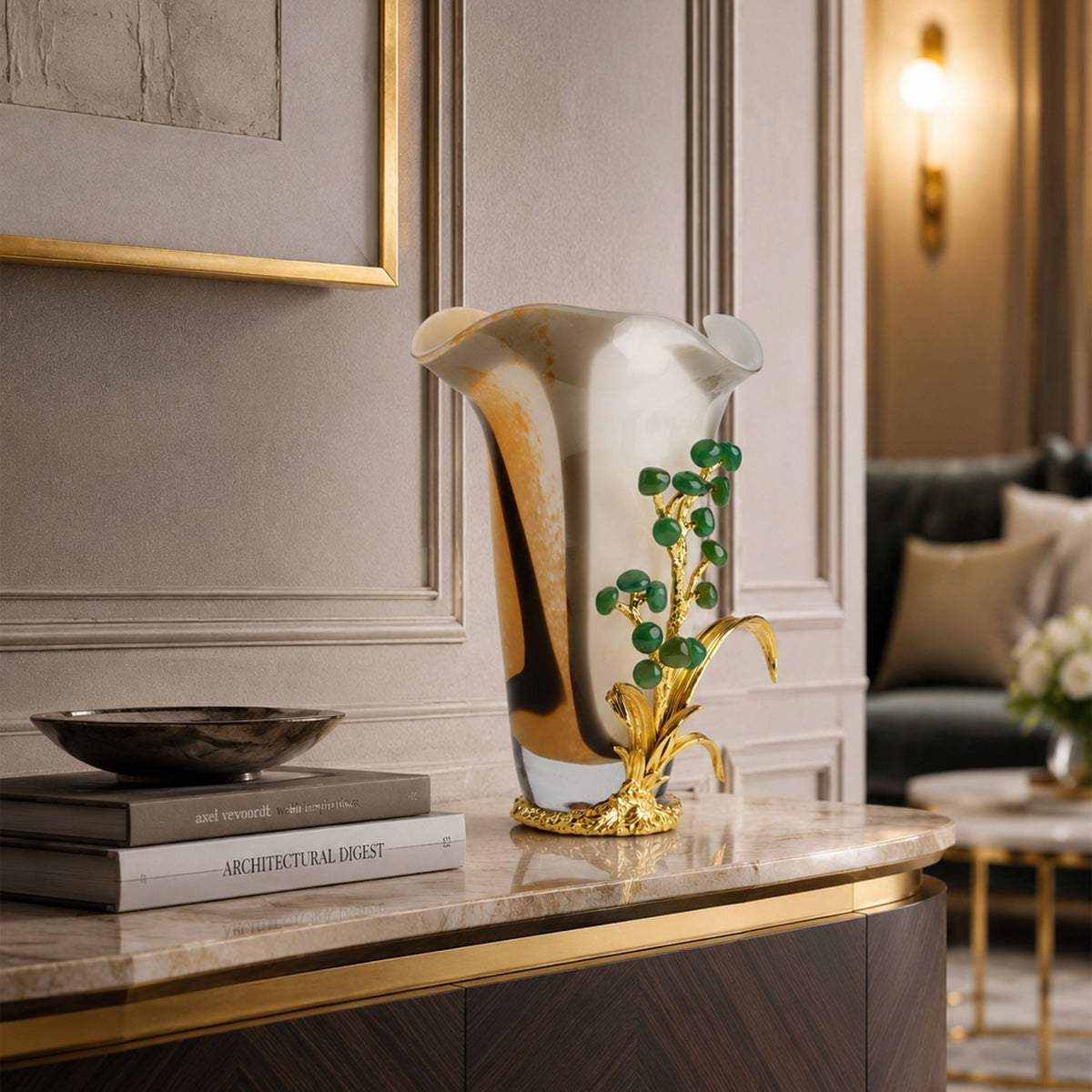 The Golden Glade Sprig Vase 