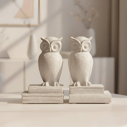 Twins of the Twilight - Owl Bookends