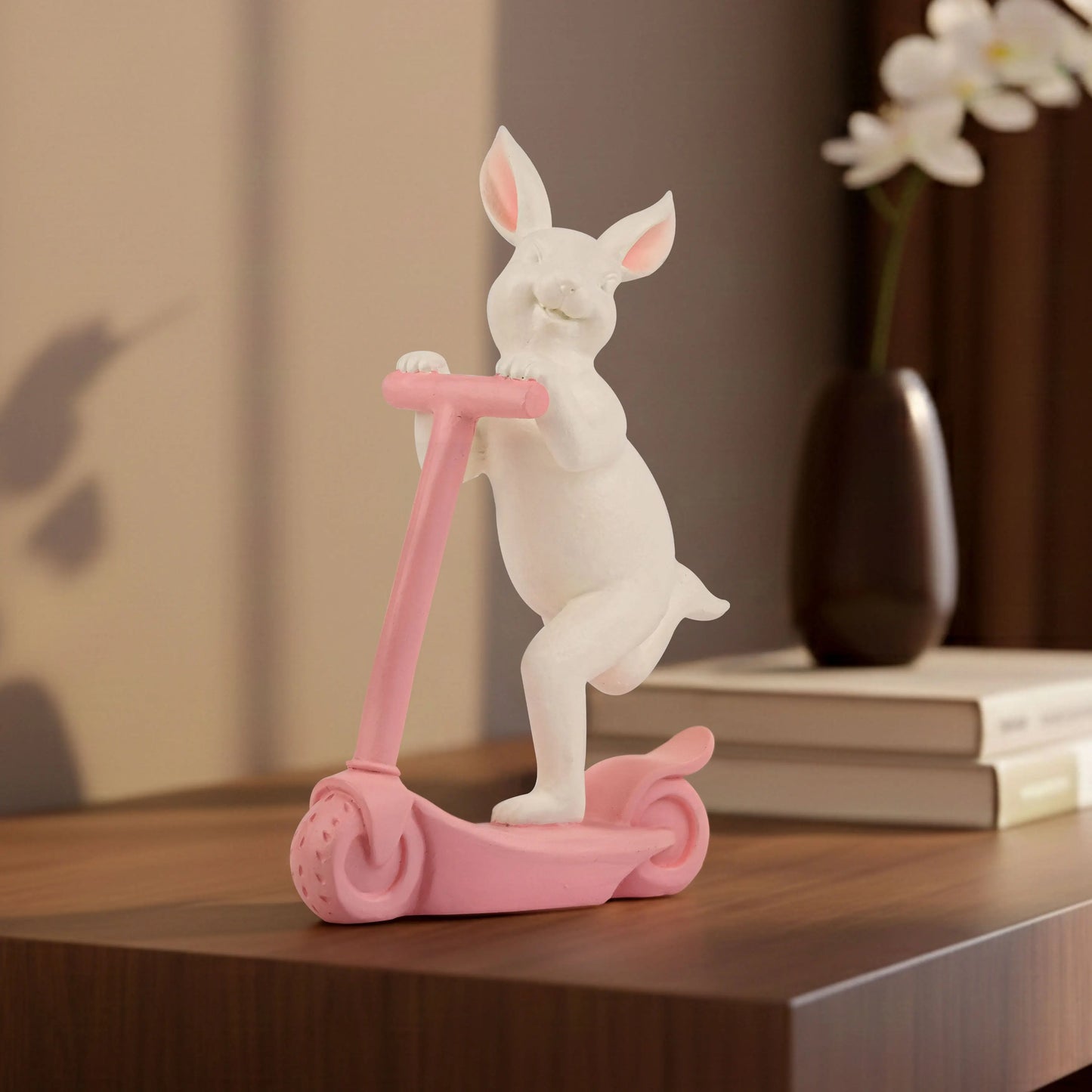 Whiskers in the Wind - Bunny Figurine