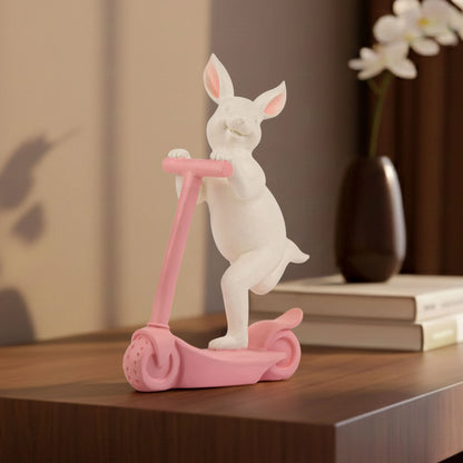 Whiskers in the Wind - Bunny Figurine