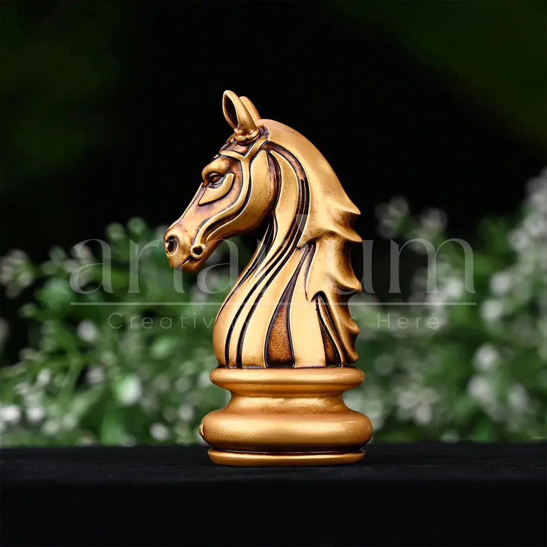 Knight Horse Chess Piece Car Dashboard theartarium