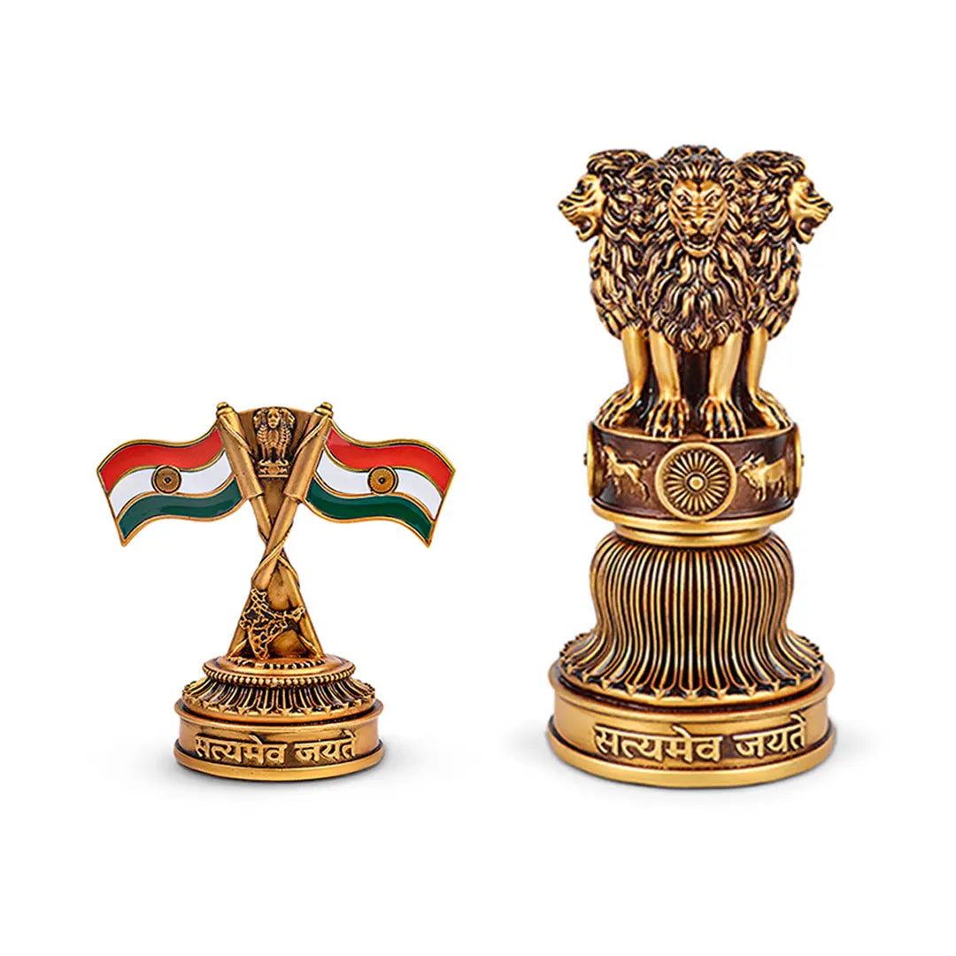 Ashok Stambh and Indian National Flag Combo Artarium