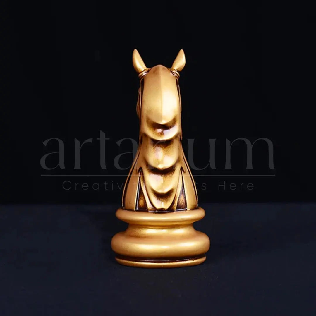 Knight Horse Chess Piece Car Dashboard theartarium