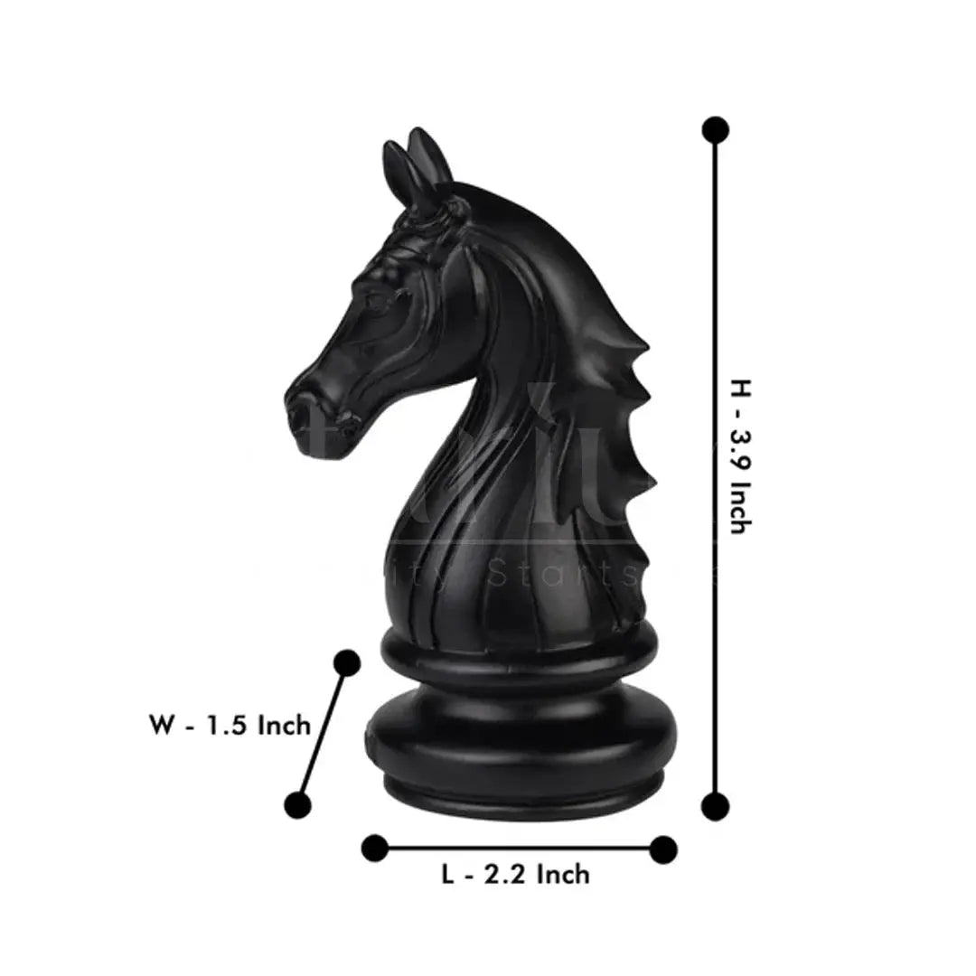 Knight Horse Chess Piece Car Dashboard theartarium