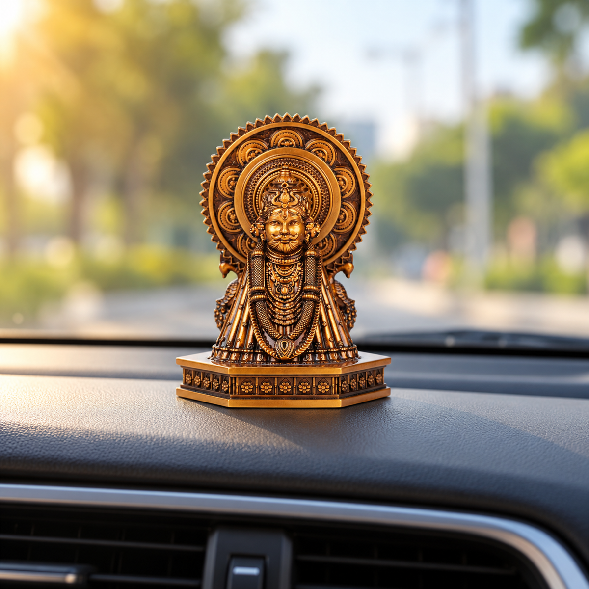 Khatu Naresh Car Dashboard Idol 