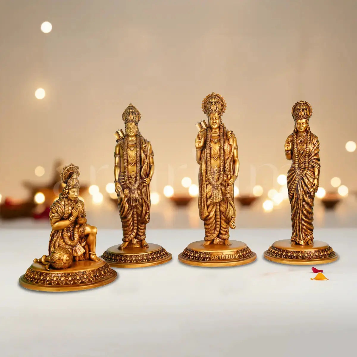 Ram Darbar & Ayodhya Ram Mandir Murti Set