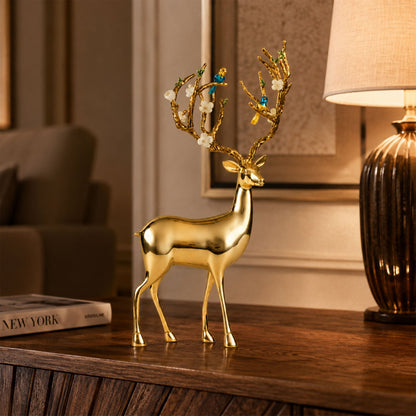 Regal Brass Sika Deer 