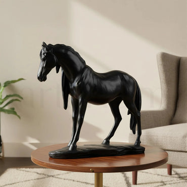Black Gallop - Horse Figurine