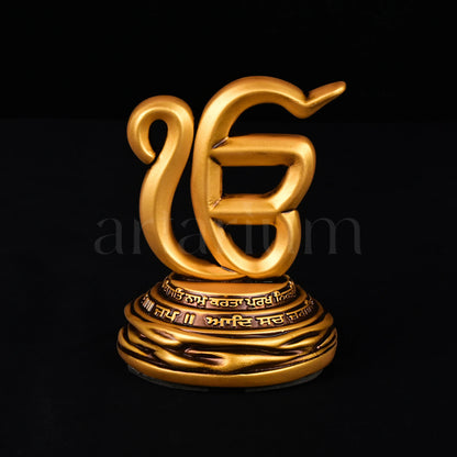 Ek Onkar Car Dashboard theartarium