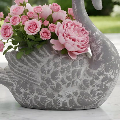 Enchanting Grace - Swan Planter