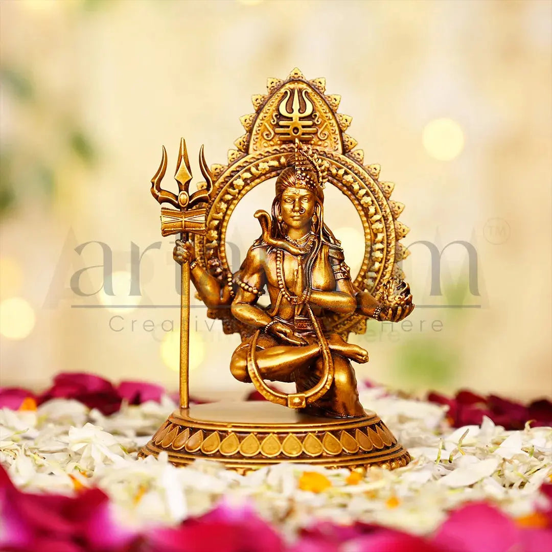 Ardhanarishvara Car Dashboard theartarium