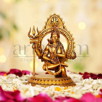 Ardhanarishvara Car Dashboard theartarium