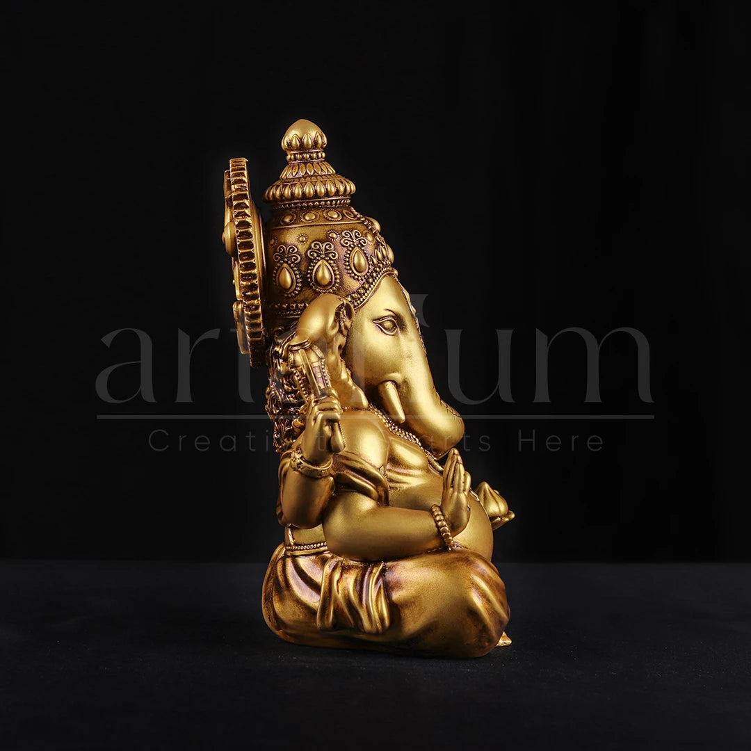 Vighnaharta Ganesha Idol Car Dashboard