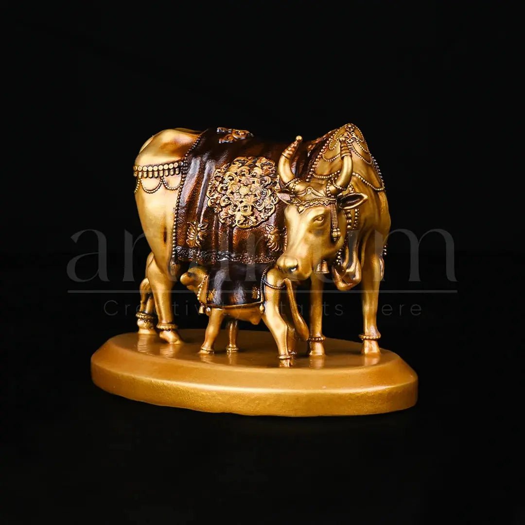 Kamdhenu Cow Car Dashboard theartarium