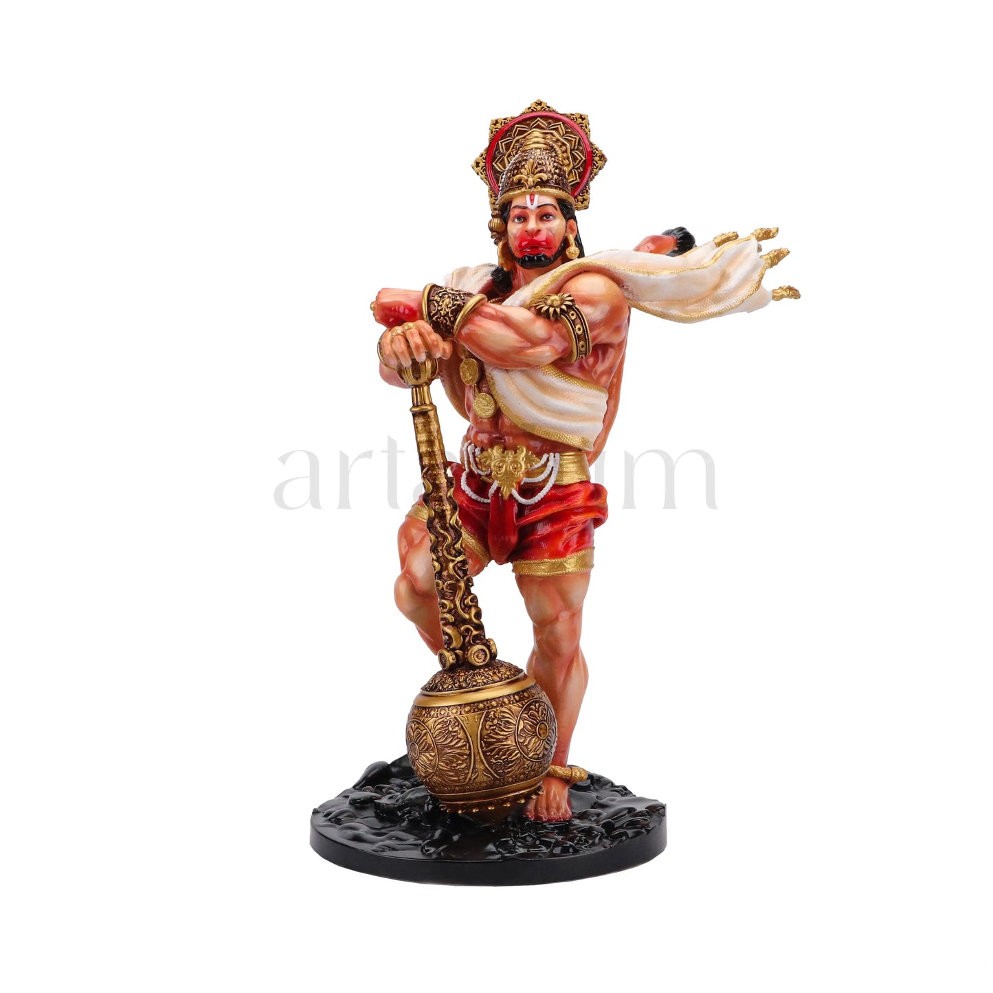 Bahubali Lord Hanuman Large 1.38 Ft & 2 Ft theartarium
