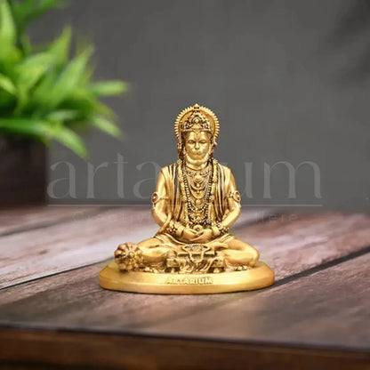 Meditating Hanuman Car Dashboard theartarium