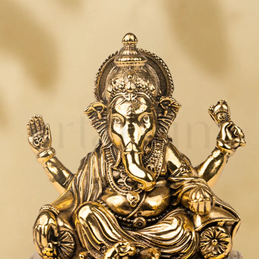 Brass Vinayaka Statue