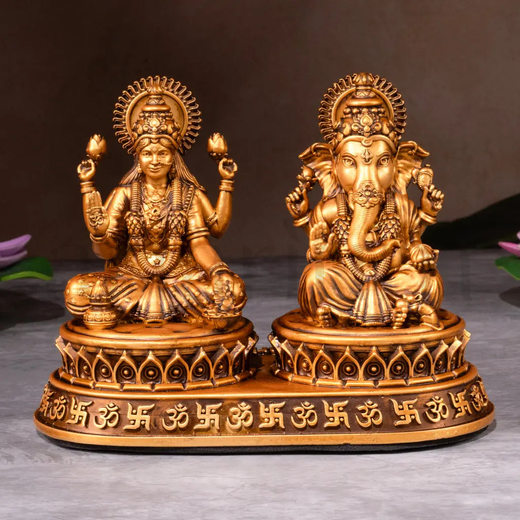 Dhan-Siddhi Laxmi Ganesha Idol
