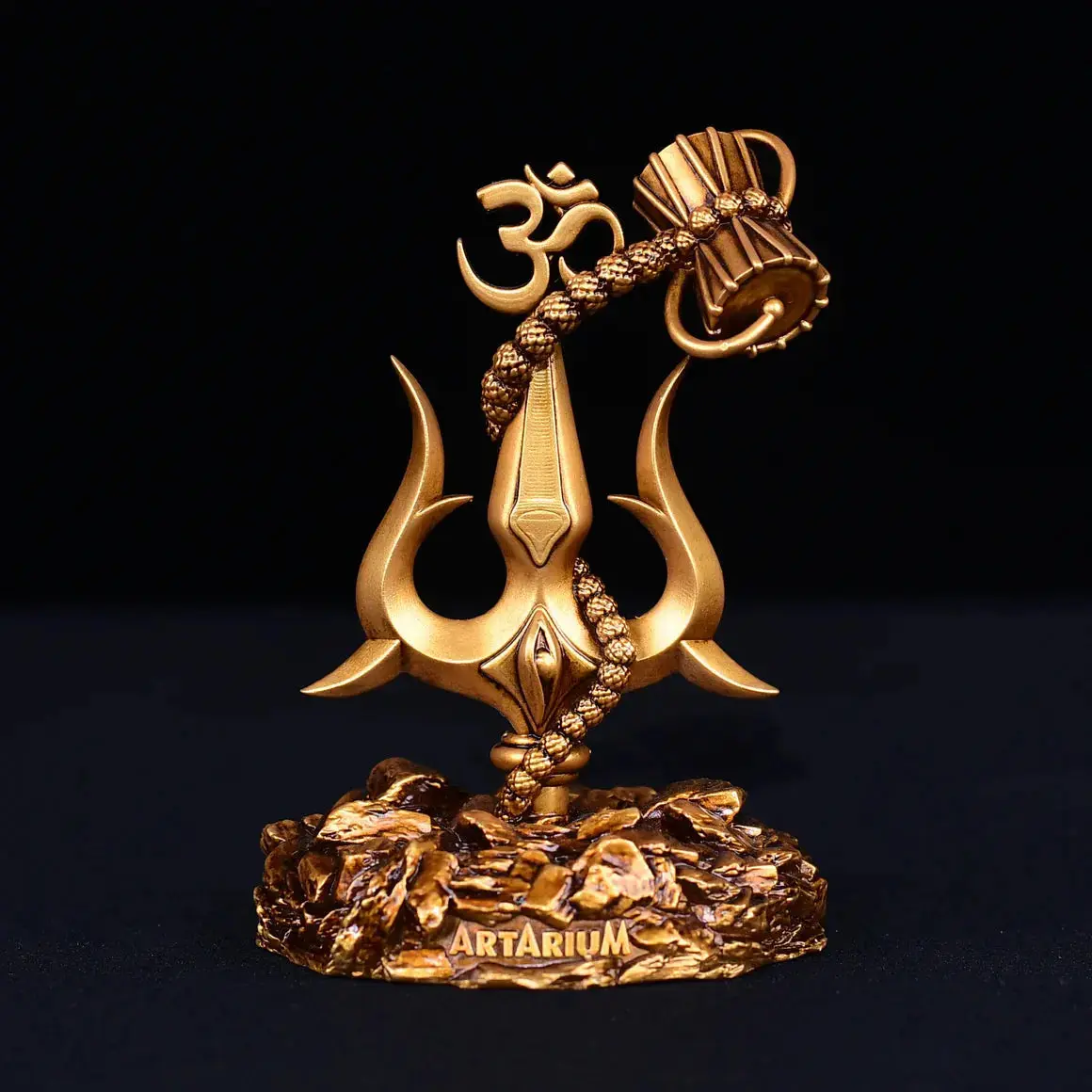 Lord Shiva Trishul With Damru theartarium
