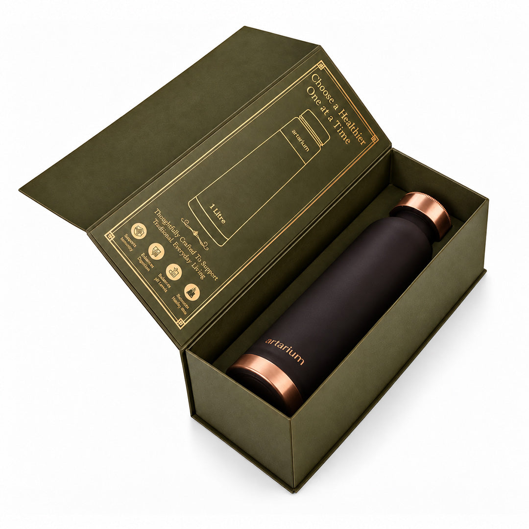 Eco-Friendly Copper Bottle with Premium Packaging 