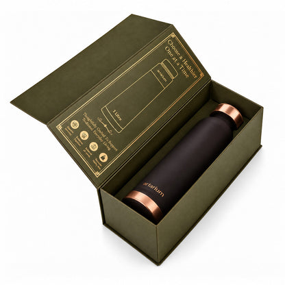 Eco-Friendly Copper Bottle with Premium Packaging 