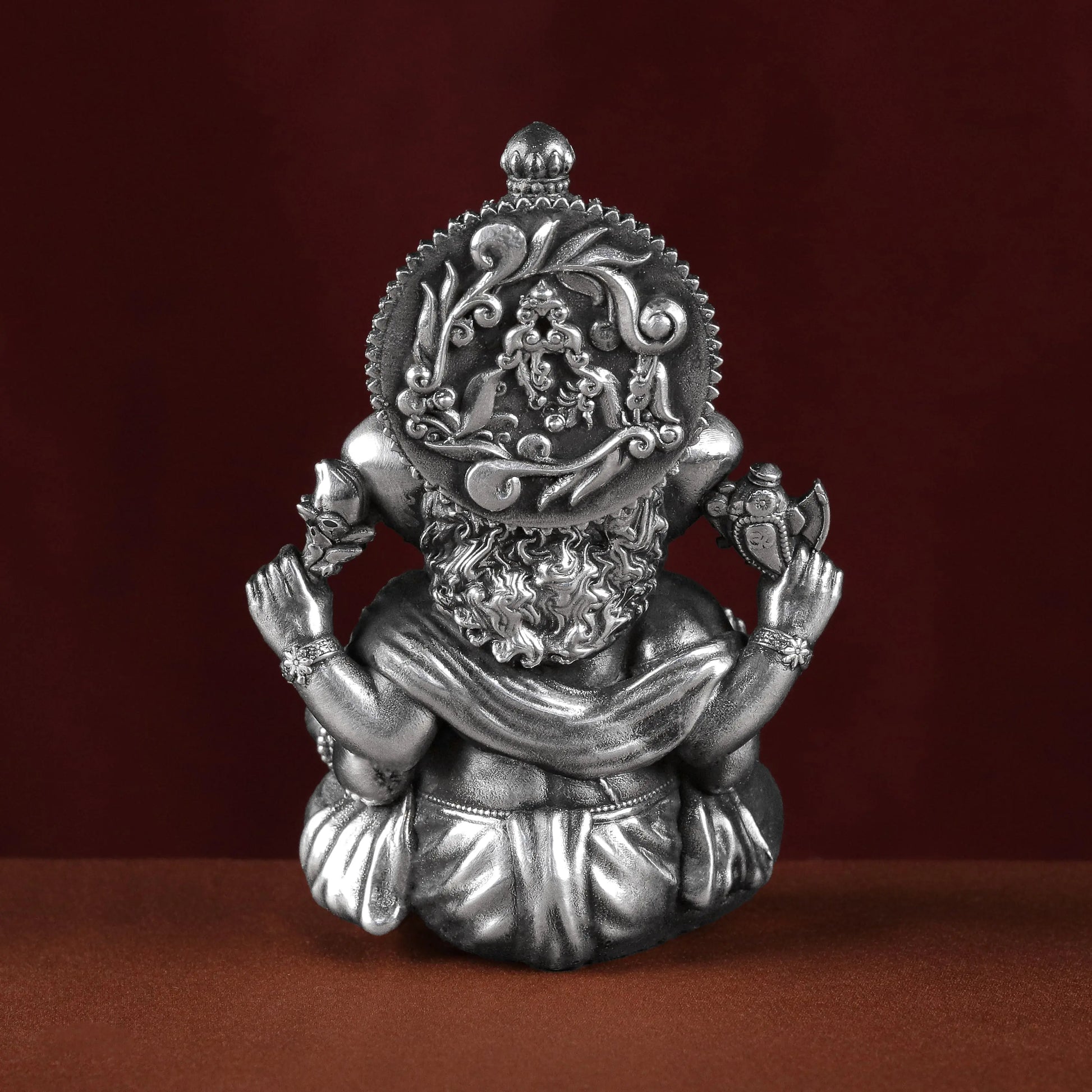 Ganesh ji 30 - 35 Gm Pure Silver theartarium