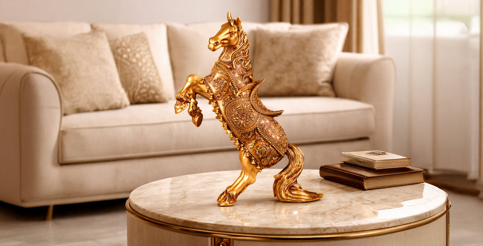 Rising Horse Statue