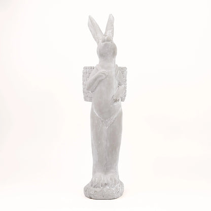 Meadow Hopper - Bunny Cement Planter