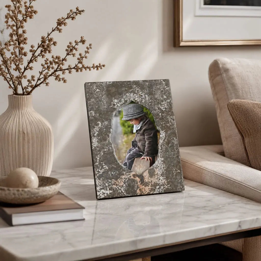 Emperador Marble Photo Frame 