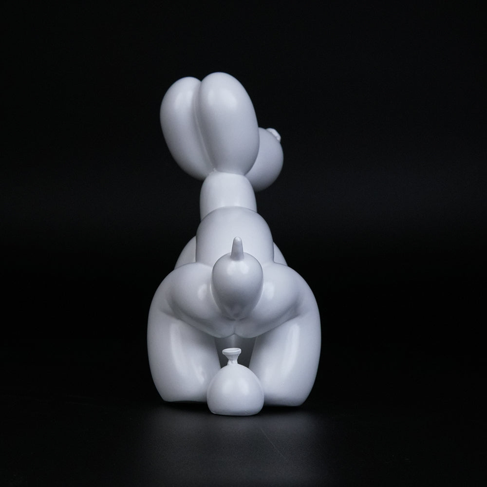 Poo Balloon Dog Statue 