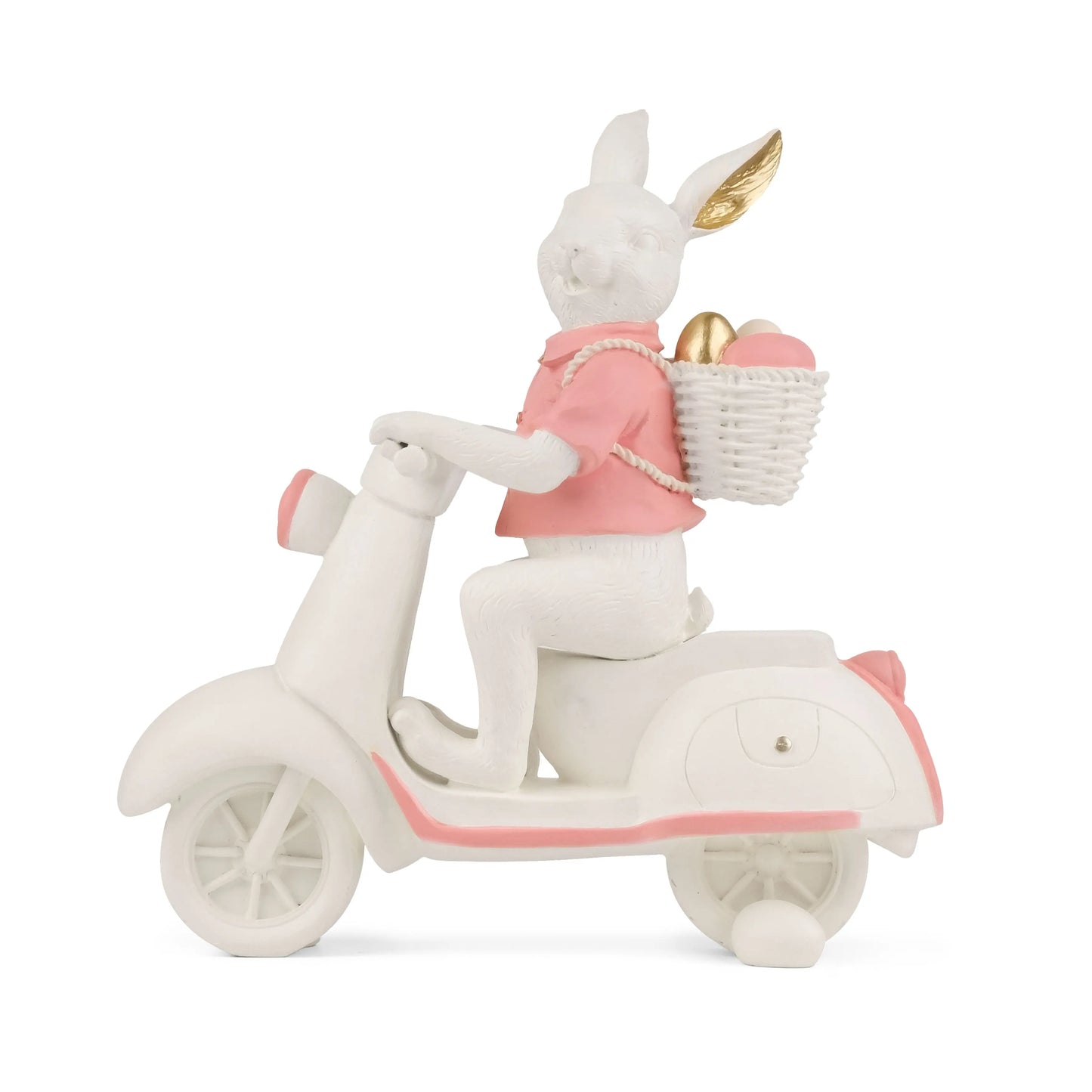 Whiskers on the Move - Bunny Figurine