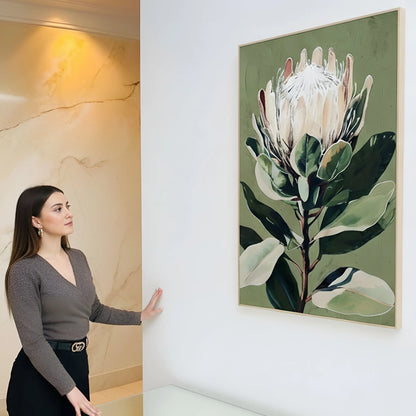 Flowers of Yore - Wall Painting